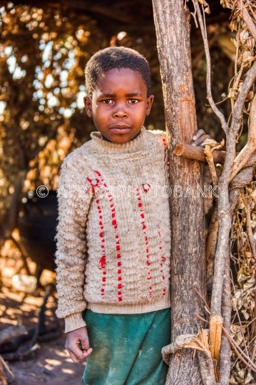 portrait african child
