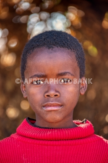 portrait african child