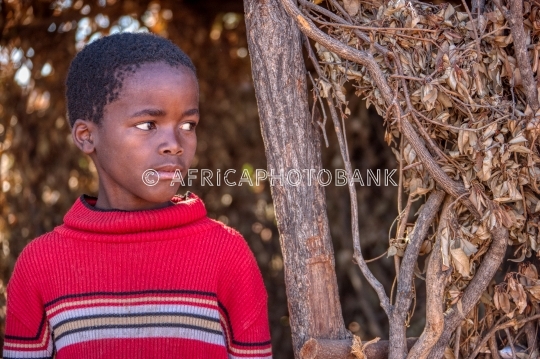 portrait african child