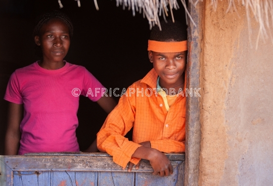 African teenagers