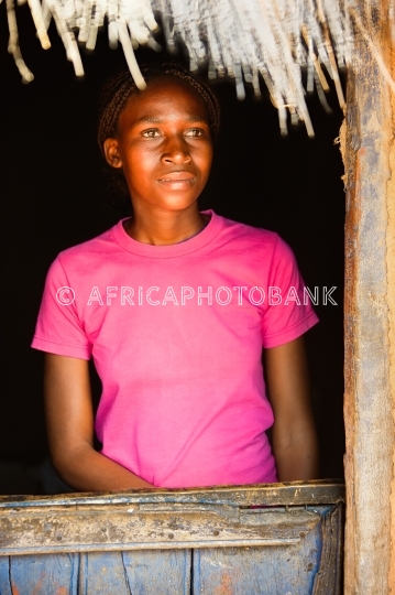 African teenager