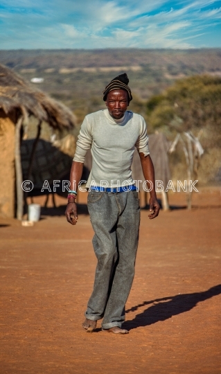 african man