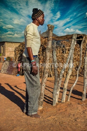 african man