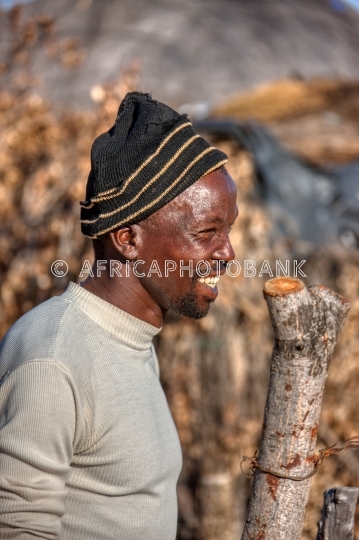 african man