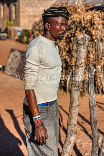 african man