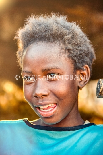 African girl