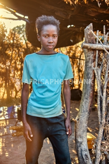 African girl