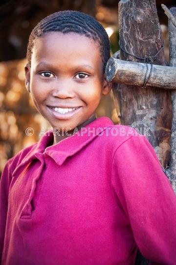 happy African child