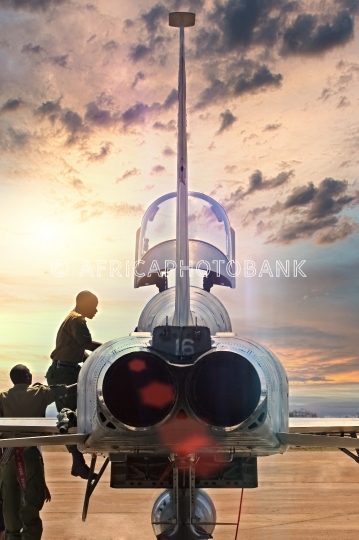 African military pilots