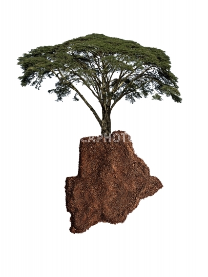 botswana map