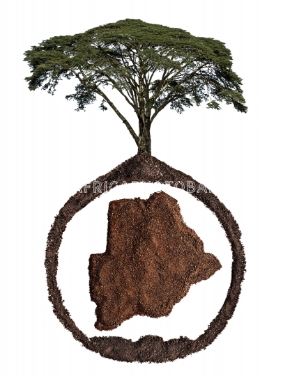 botswana map