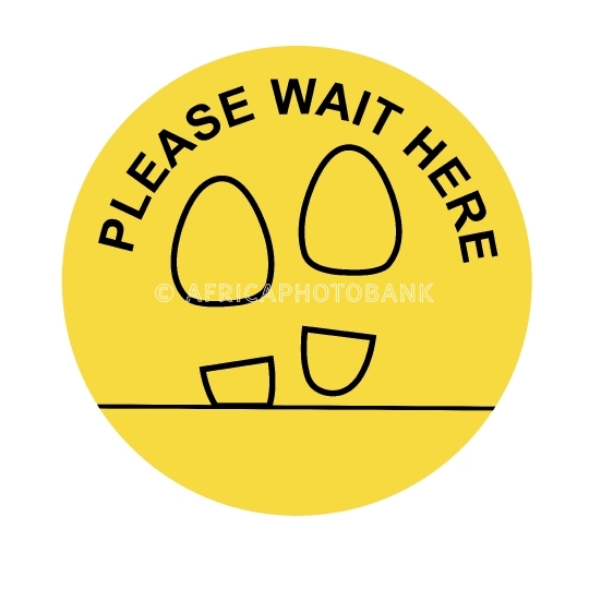 keep your distance sign