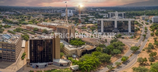 Main mall , Gaborone , Botswana
