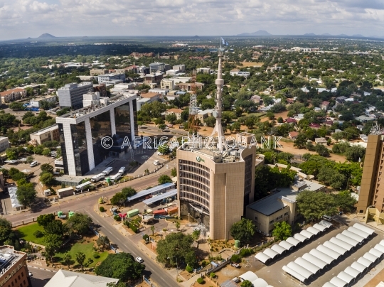 Main mall, Gaborone, Botswana