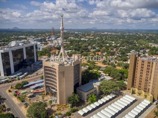 Main mall, Gaborone, Botswana