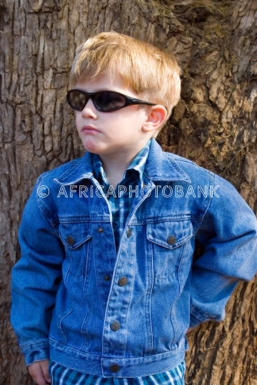 Child fashion denim