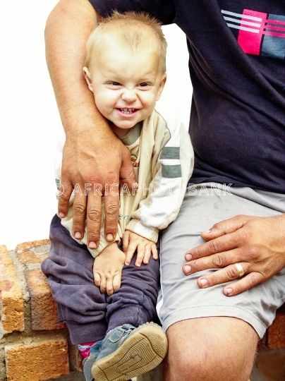 father and  child