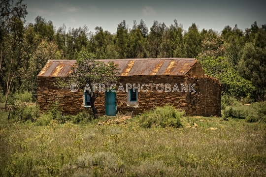 Ruined house south Africa