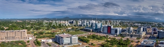 Gaborone aerial view