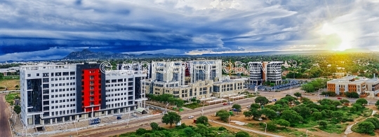 Gaborone aerial view