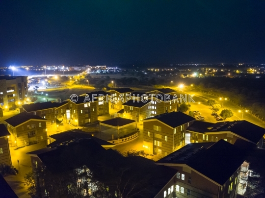 Residential area aerial Gaborone