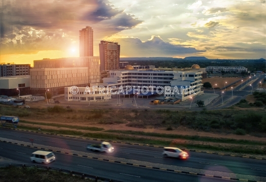 Botswana Ministry of Trade and Industry aerial