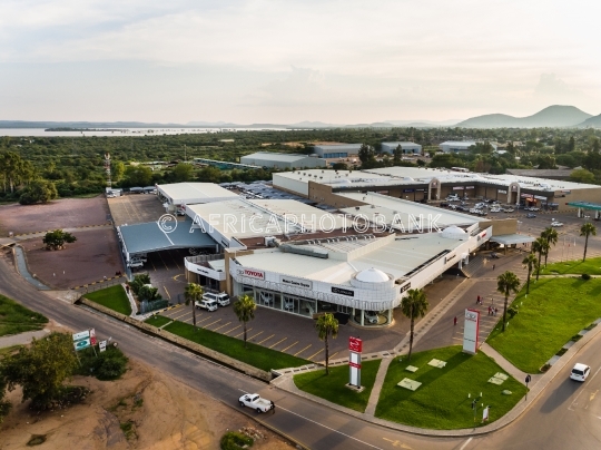 Toyota motor center aerial Gaborone