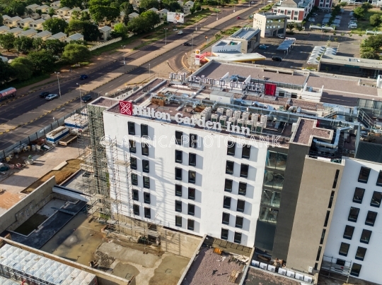 Hilton Garden Inn Gaborone aerial view