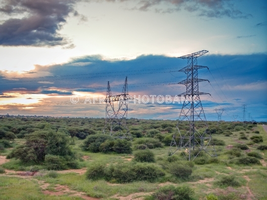  High voltage power lines
