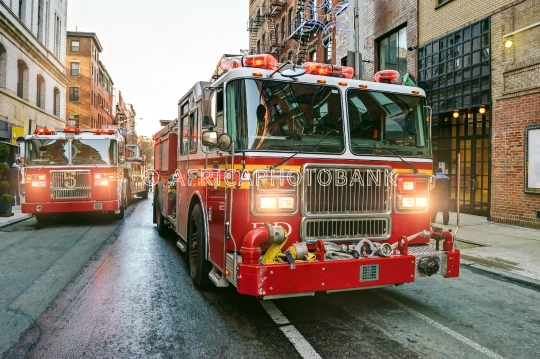 New York fire trucks