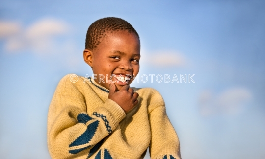 african child smiling 