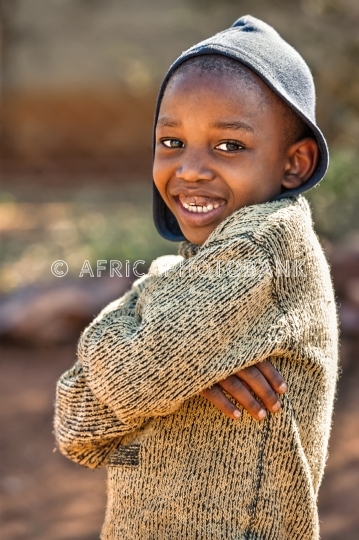 African child portrait