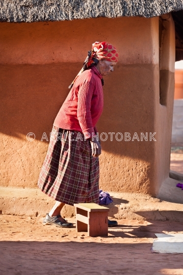 African senior portrait