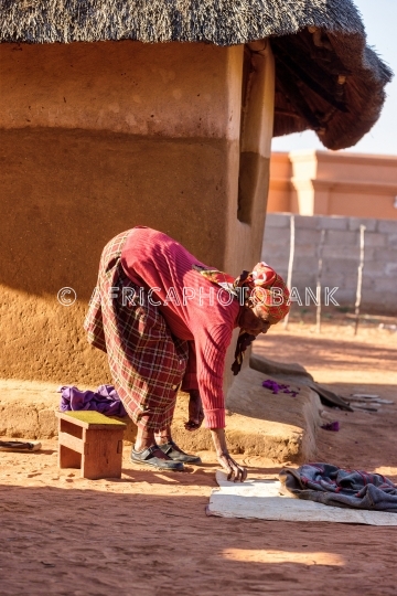 African senior portrait