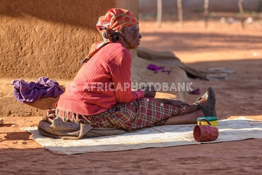 African senior portrait