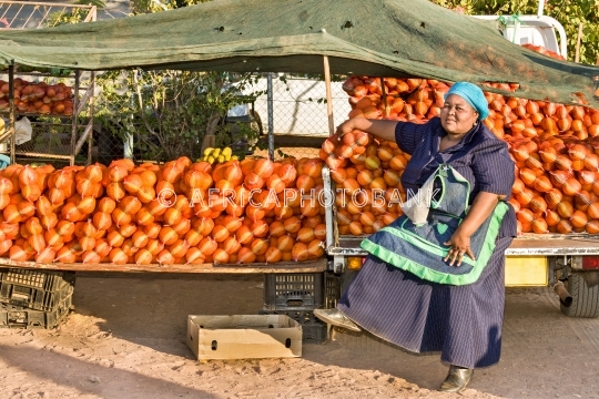 African street vendor