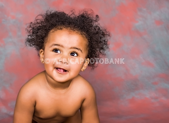 Arabic descendent child