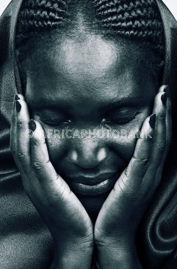 African Christian woman