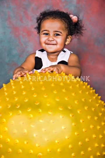 Arabic descendent child