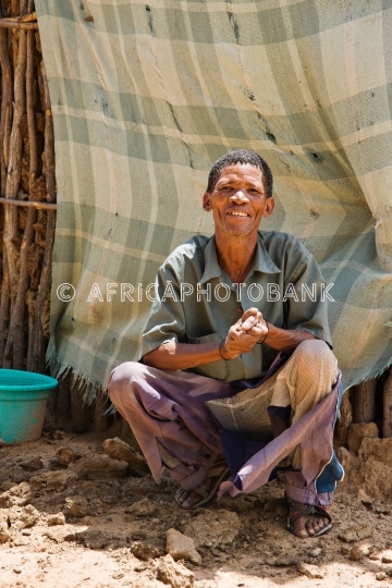 basarwa man