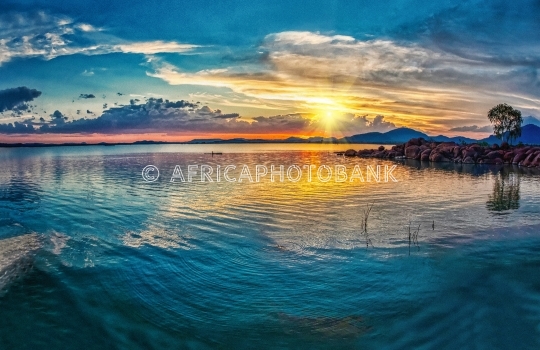 Sunset landscape