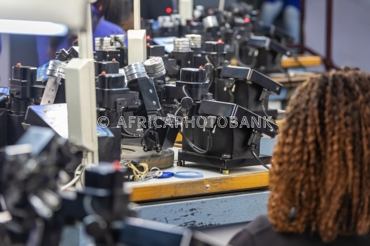 Diamonds polishing factory