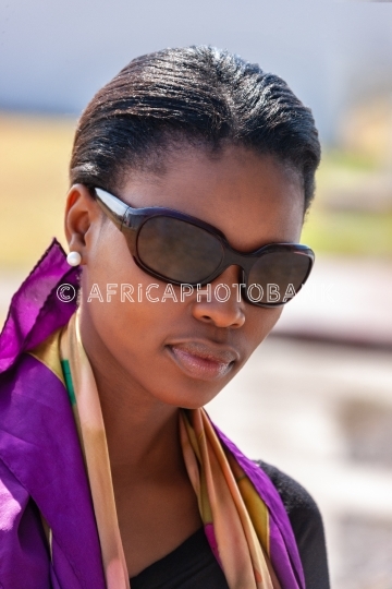 young African woman