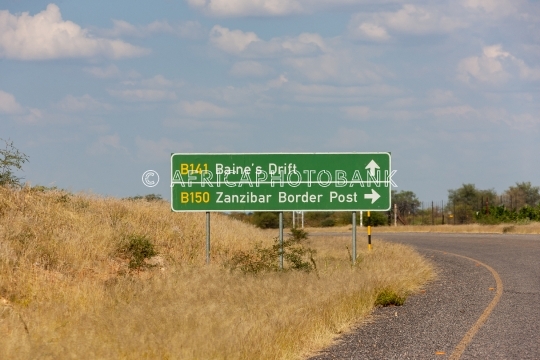 Botswana village