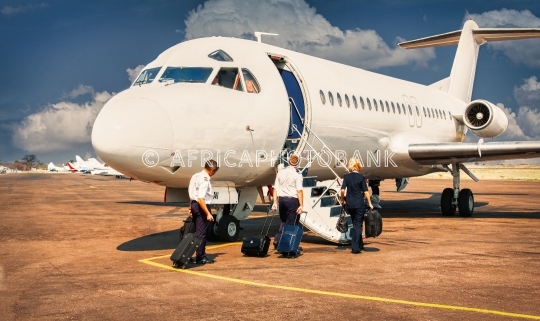 Crew airplane