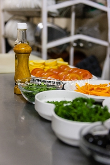 Restaurant kitchen