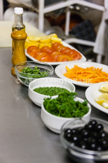 Restaurant kitchen