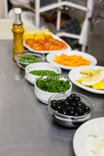 Restaurant kitchen