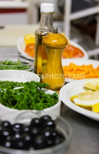 Restaurant kitchen