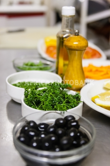 Restaurant kitchen